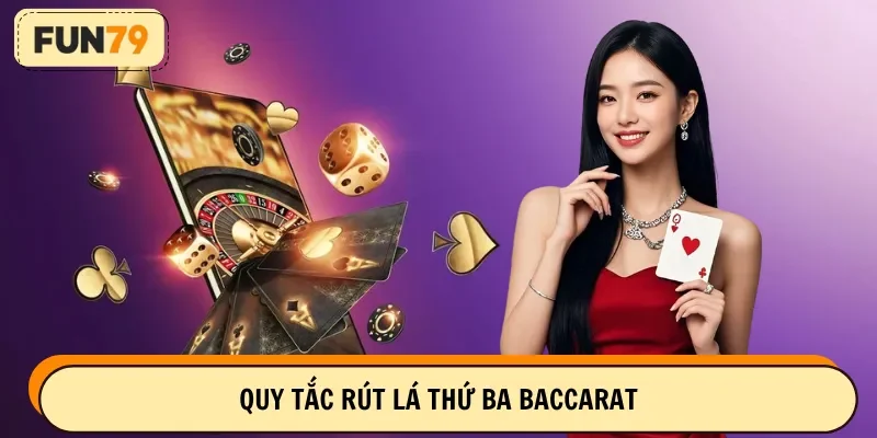 Nguyên tắc rút lá bài thứ 3 khi chơi Baccarat FUN79